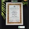 Medium Nikah Frame | Nikah Nama Fiber Frame NND68V03 - Image 2