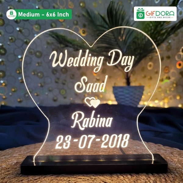 Wedding Table Stand Customized Lamp WTSCL_06 - Image 3
