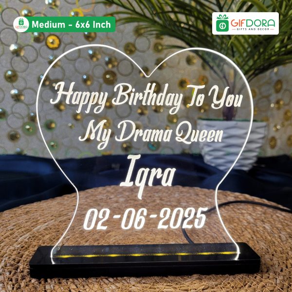 Birthday Table Lamp BTSCL_10