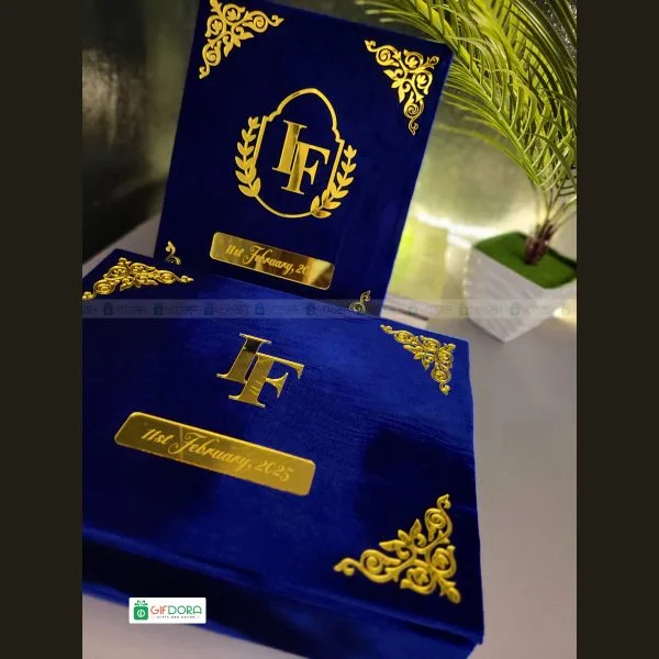 Nikah Book Combo 01-Nikah Book, Pen, Box (Blue) - Image 4
