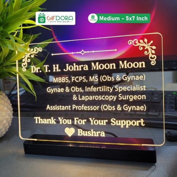 Honor & Thank You Table Lamp H&TTSCL_14 - Image 3