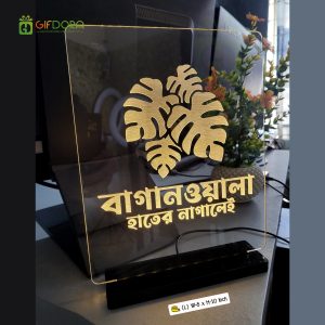 Branding Table Lamp (W-8 x H-10) Inch Size L